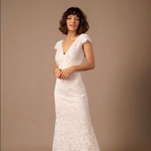 Tadashi Shoji Sedgwick gown BHLDN size 8